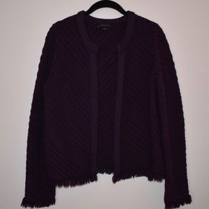 Ann Taylor Knit Open Cardigan